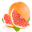Grapefruit Half Wheels